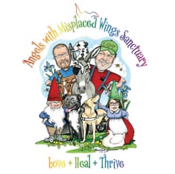 Angels with Misplaced Wings Sanctuary Logo